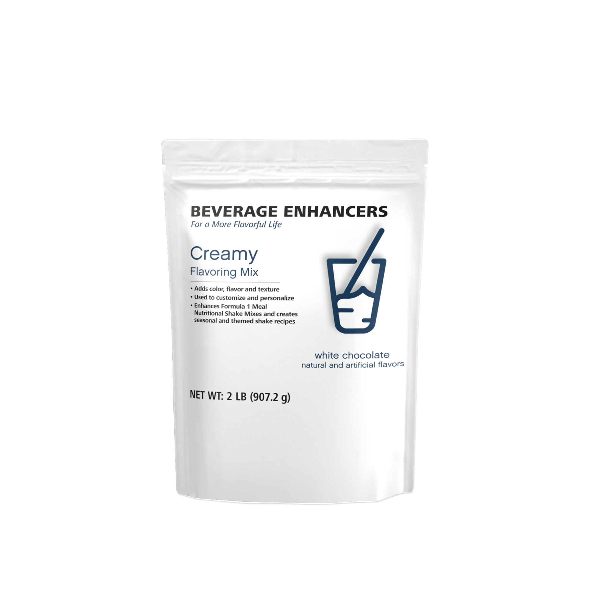 Beverage Enhancers Creamy Flavoring Mix - White Chocolate, 2 lb